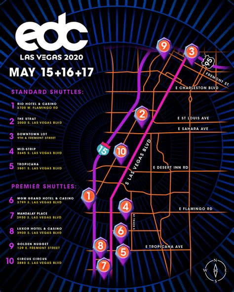 edc las vegas shuttle pass.